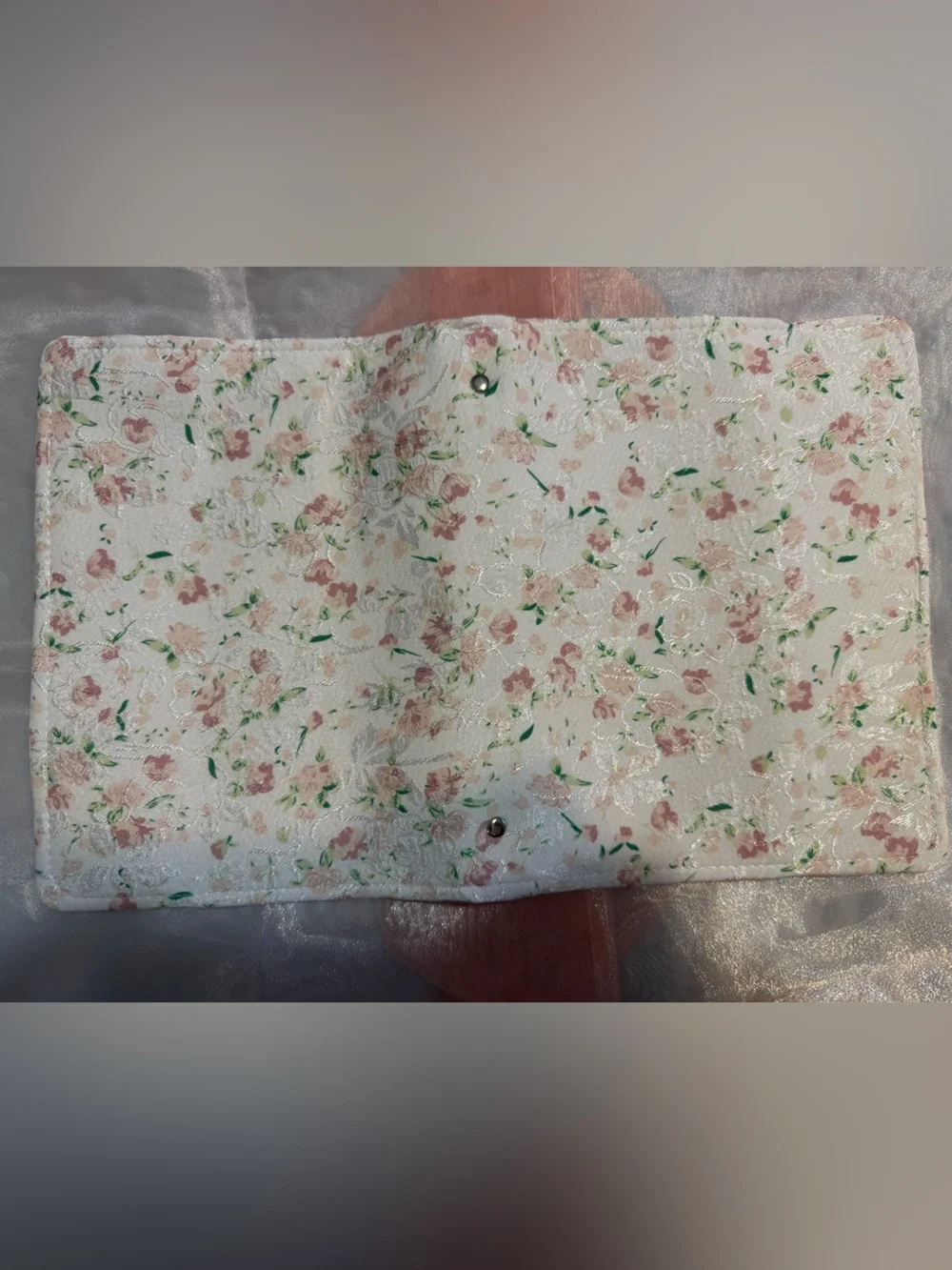 🆕 NWOT A5 Floral Handmade Binder